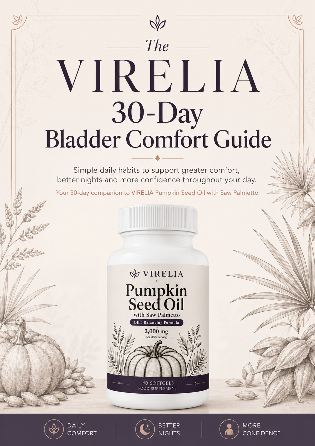 The VIRELIA 30-Day Bladder Comfort Guide